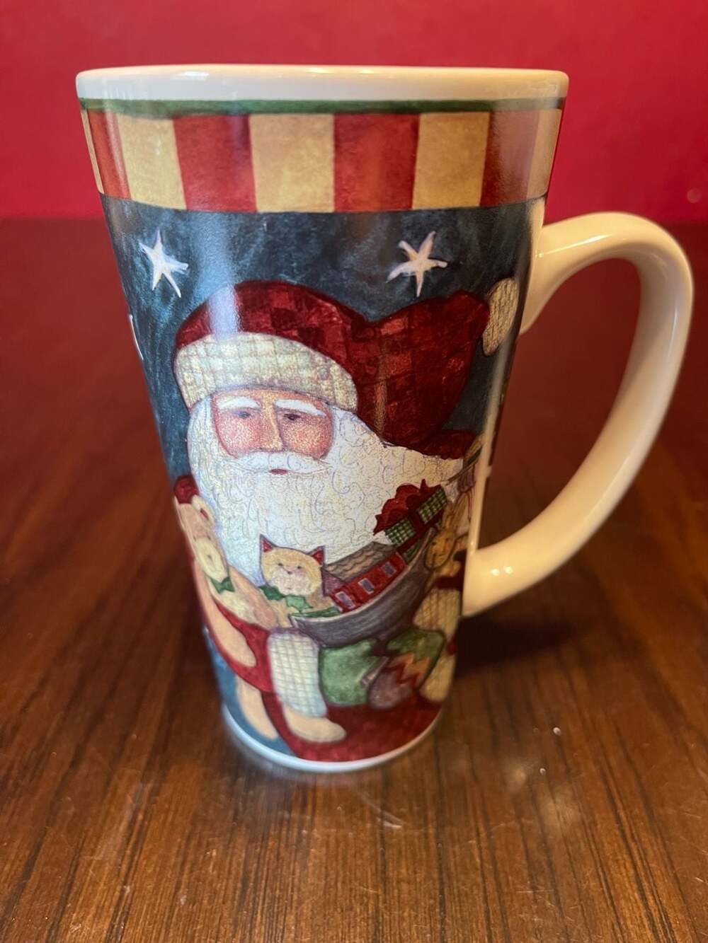 Certified International Corp Vtg. 1998 Susan Winget Christmas Mug